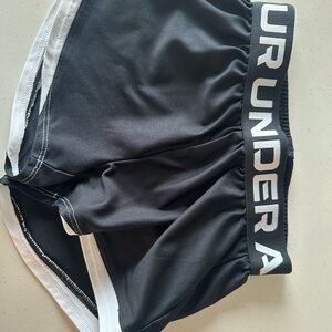 Under Armour Kids Black and White Shorts